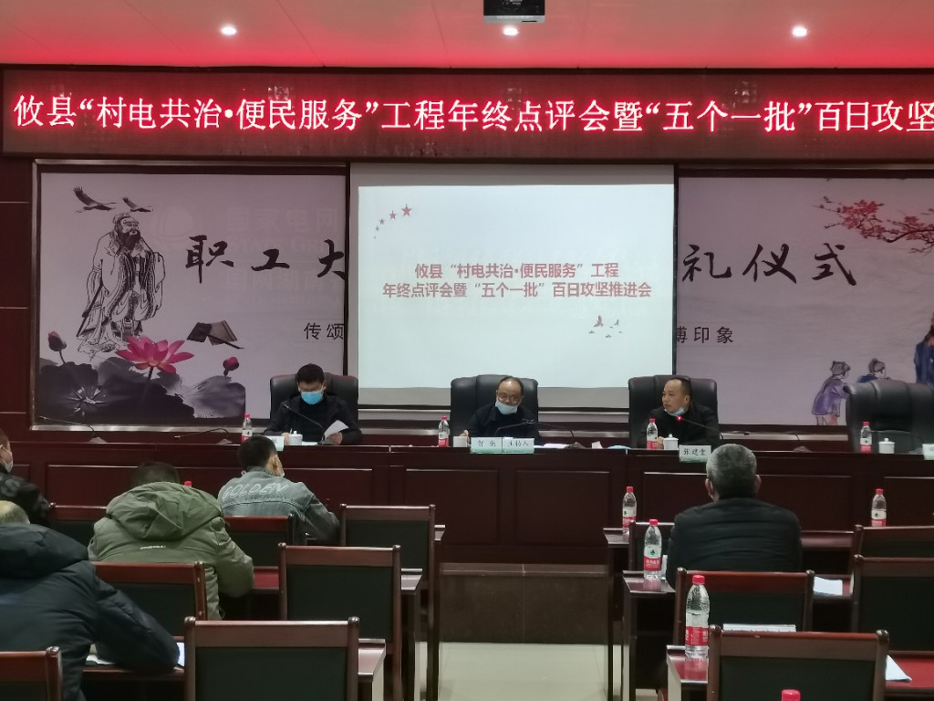 攸县召开“村电共治·便民服务”工程年终点评会暨“五个一批”百日攻坚推进会_proc