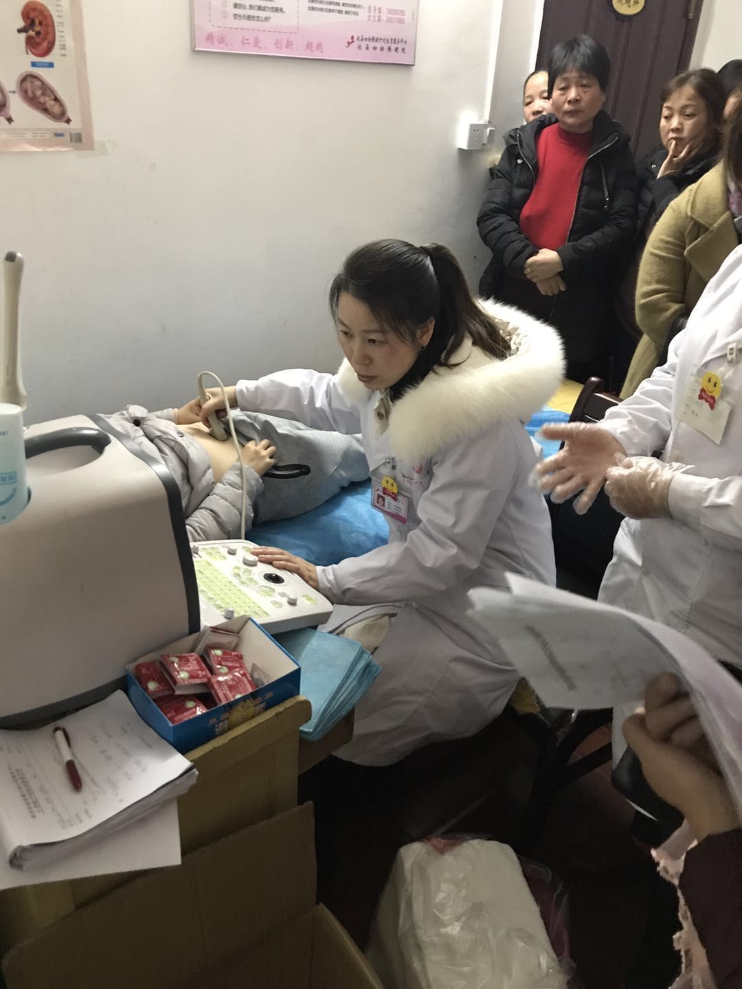 攸县利用春节返乡时机启动2018年农村适龄妇女"两癌"免费检查